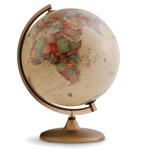 Глобус античный TECNODIDATTICA "Discovery" (Италия), диаметр 300 мм, с