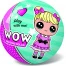 Мяч "WOW", 23 см.
