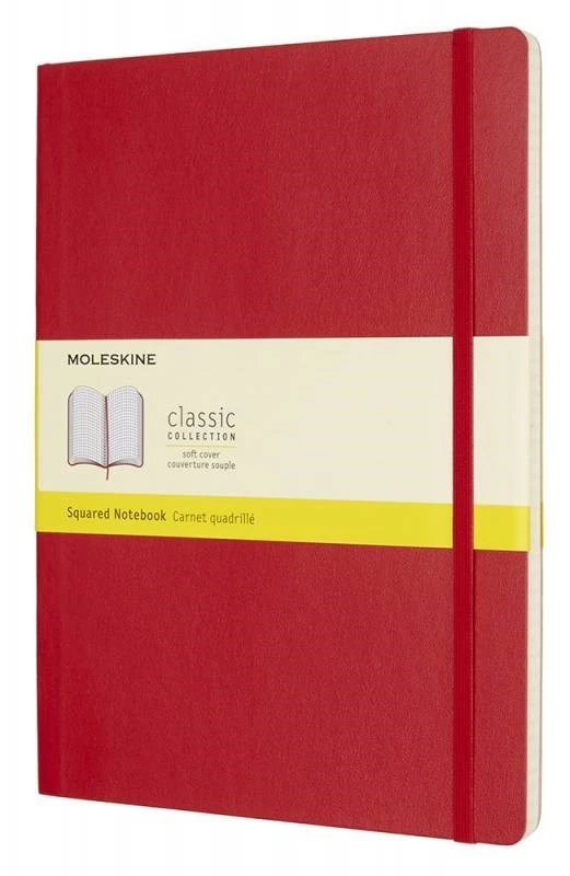 Блокнот Moleskine CLASSIC SOFT XLarge 190х250мм. 192стр. клетка мягкая обложка