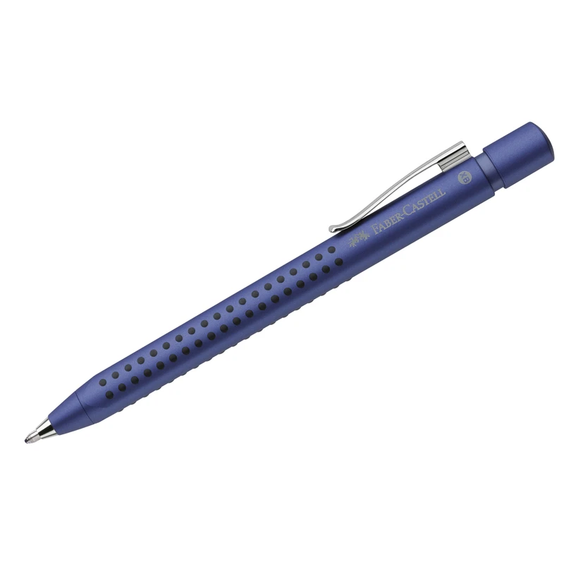 Ручка шариковая автоматическая Faber-Castell "Grip 2011" синяя, 1,2мм,