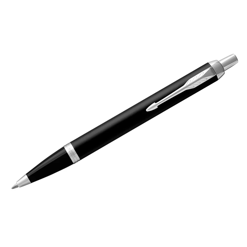 Ручка шариковая Parker "IM Essential Muted Black CT" синяя, 1,0мм,