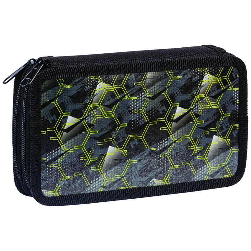 Пенал 2 отделения, 190*110 ArtSpace "Graphics", ламинированный картон