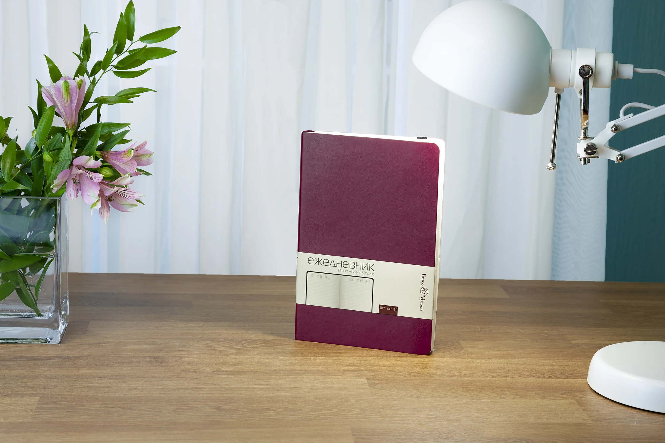 ЕЖЕДНЕВНИК А5 "VINCENT" (БОРДОВЫЙ) ЕЖЕДНЕВНИК А5 "VINCENT" (БОРДОВЫЙ)