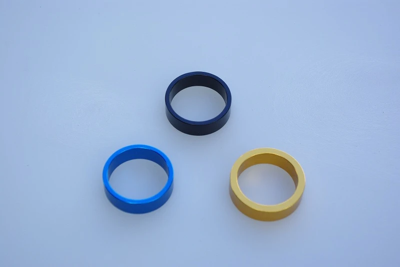 Проставочное кольцо MD-AT-01 Alloy 6061 28, 6*10mm черное алюмин.анодированное