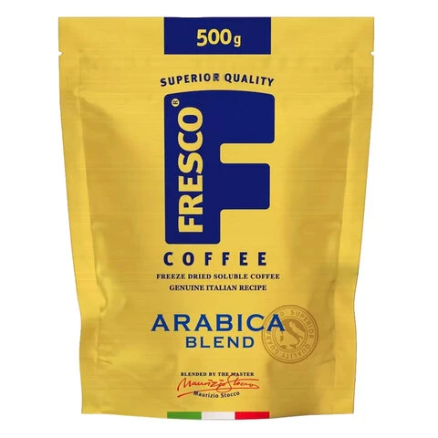 Кофе растворимый FRESCO "Arabica Blend", сублимированный, 500г, мягкая
