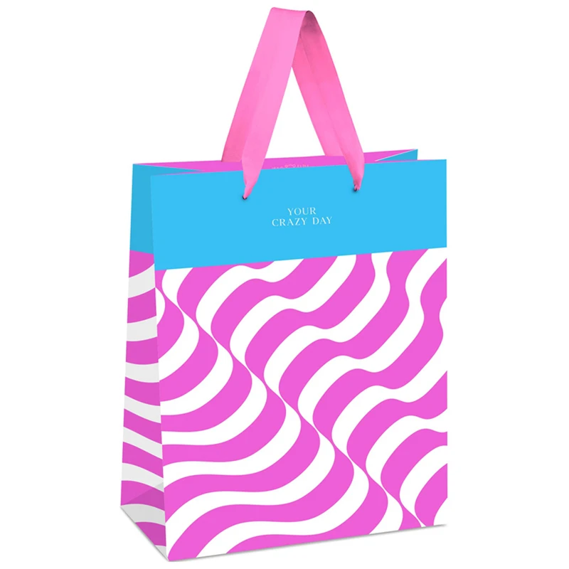 Пакет подарочный 18*23*10см, MESHU "Fuchsia color Illusion", отд. Пакет подарочный 18*23*10см, MESHU "Fuchsia color Illusion", отд.