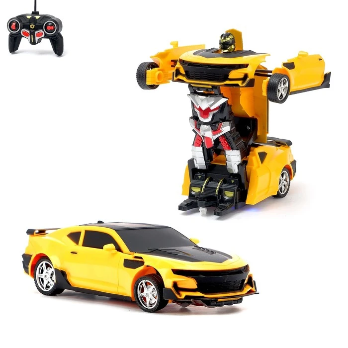 Робот радиоуправляемый «Автобот», трансформируется, световые эффекты, масштаб