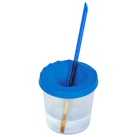 Стакан-непроливайка ЮНЛАНДИЯ "ЮНЫЙ ВОЛШЕБНИК", голубая крышка, 192129 Стакан-непроливайка ЮНЛАНДИЯ "ЮНЫЙ ВОЛШЕБНИК", голубая крышка, 192129