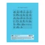 Тетрадь 12л., частая косая линия BG "Отличная", ассорти, 70г/м2