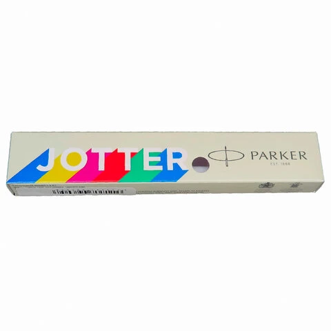 Ручка шариковая PARKER "Jotter Orig Red", корпус красный, детали