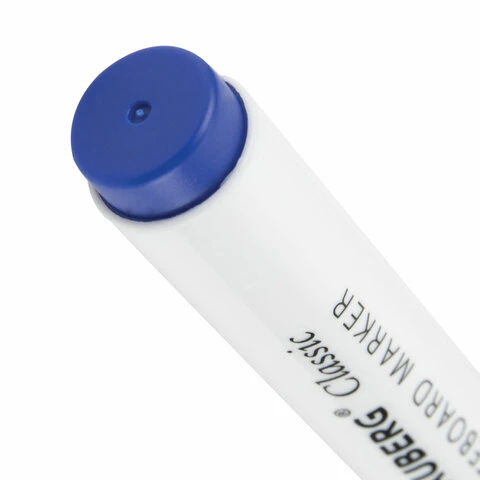 Маркер стираемый для белой доски СИНИЙ, BRAUBERG "CLASSIC", 3 мм, с Маркер стираемый для белой доски СИНИЙ, BRAUBERG "CLASSIC", 3 мм, с