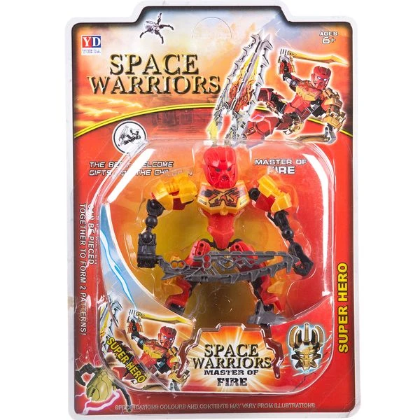 Трансформер робот Space Warriors ,6 видов, CRD 27х18x4 cм