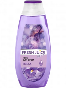 ЭЛЬФА Fresh Juice Гель для душа RELAX, 400 мл/12шт