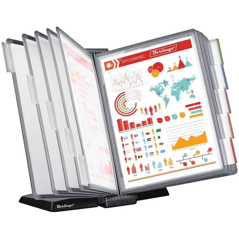 Демосистема настольная с 10 панелями: SBn_10101