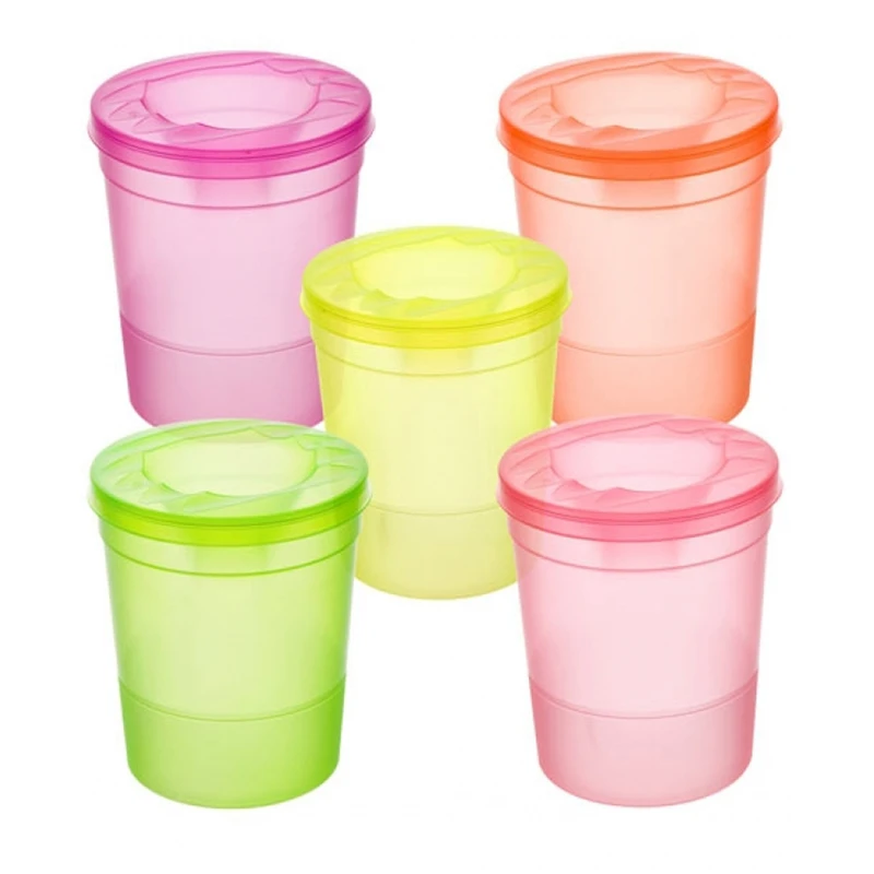 Стакан-непроливайка Стамм "Большой Creative", ассорти Стакан-непроливайка Стамм "Большой Creative", ассорти