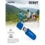 Флеш-диск 32GB SMARTBUY Scout USB 2.0, синий, SB032GB2SCB