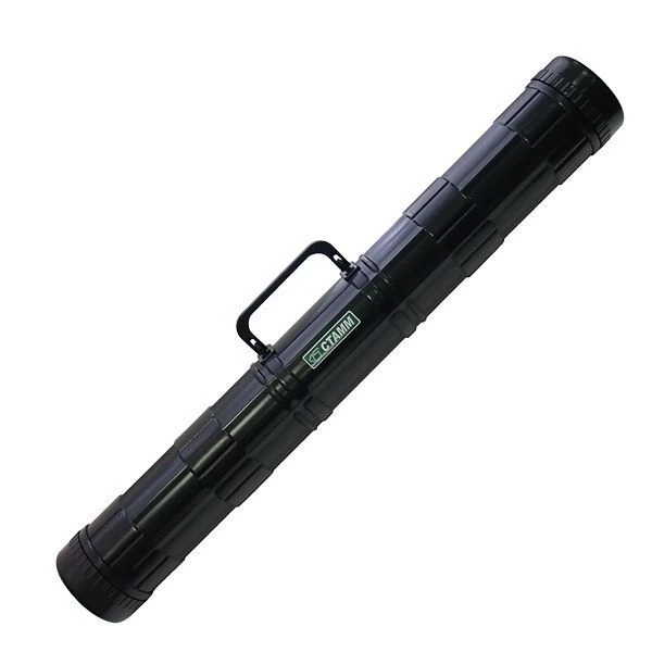 Тубус, пластик, черный, длина 68 см/диаметр 9 см, с ручкой, СТАММ