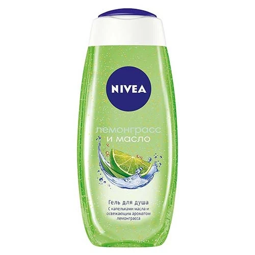 Гель для душа NIVEA Лемонграсс и масло, 250 мл.