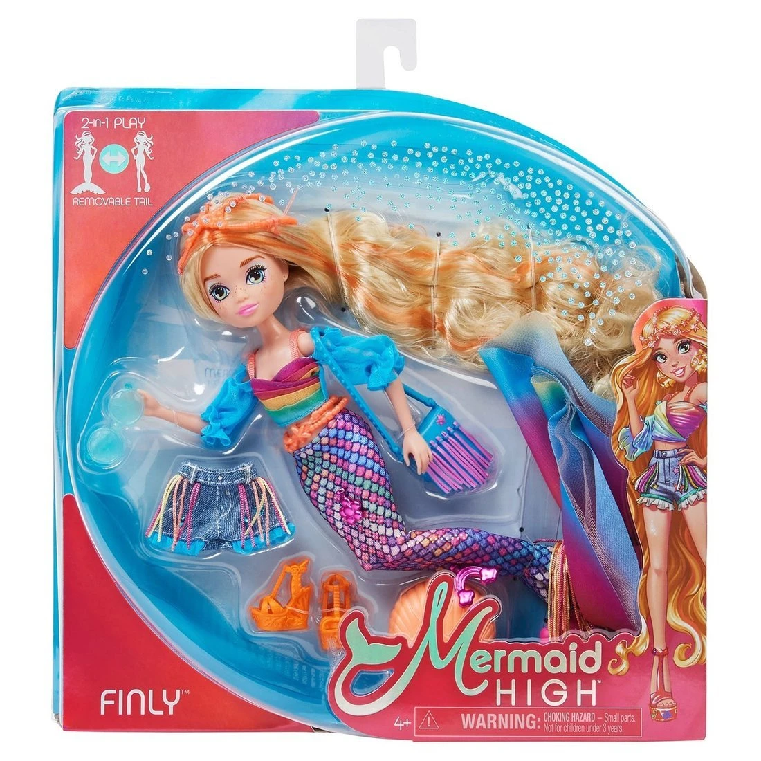 Кукла Mermaid high Русалка Делюкс Финли купить оптом, цена от 4374.10 руб.  778988385180