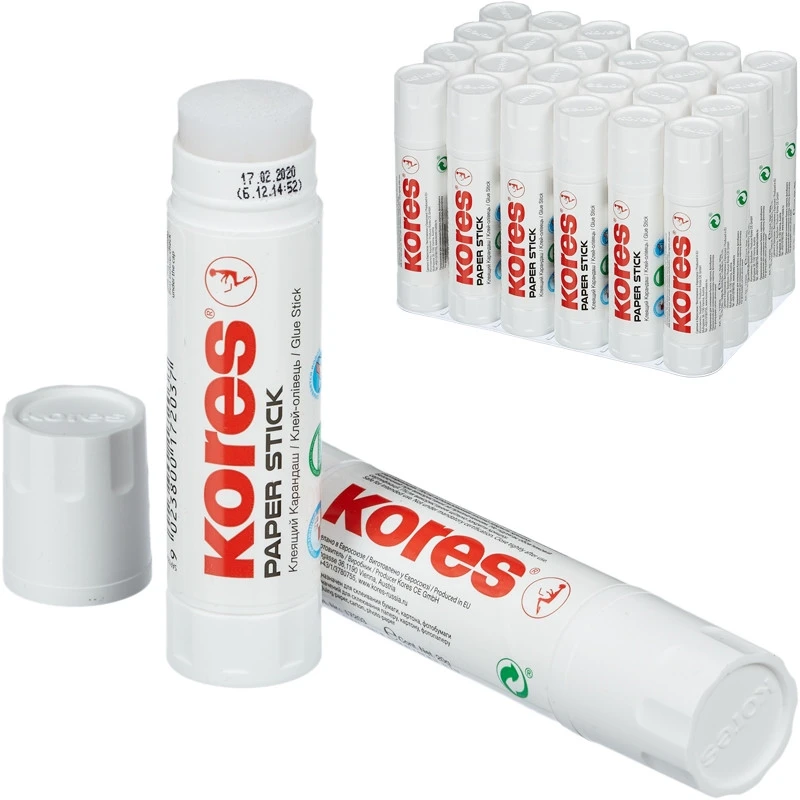 Клей-карандаш 20г KORES paper Stick '17203 штр.  9023800172037