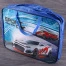 Папка школьника А4 с ручками + твёрдое дно Sport Car печать на ткани