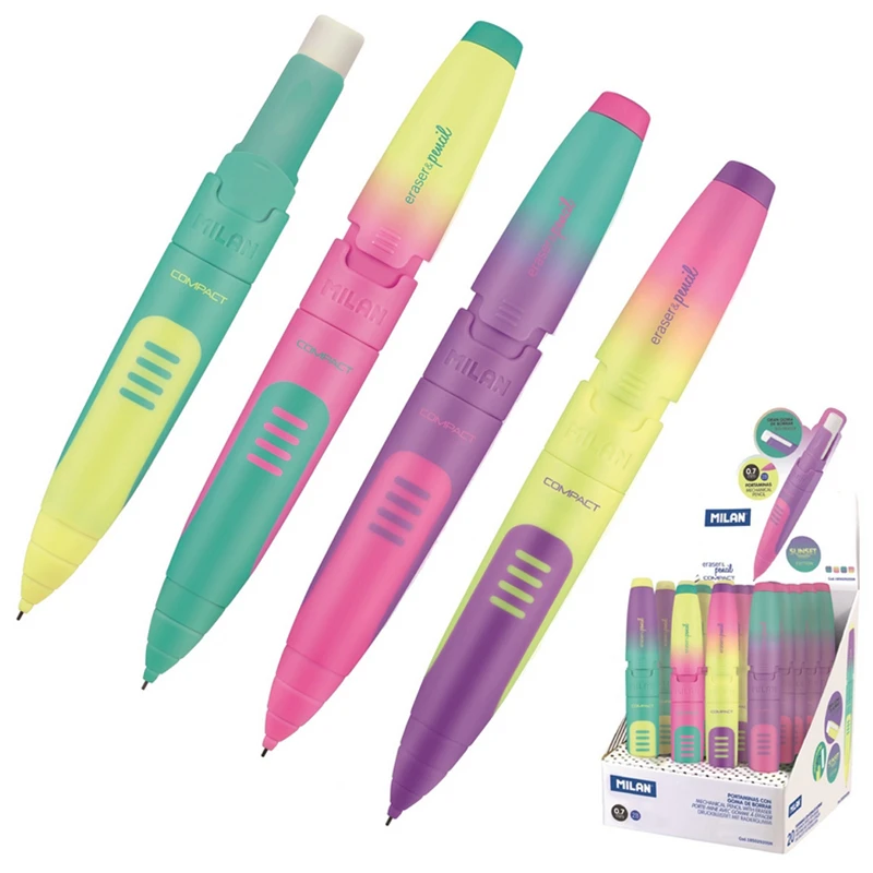 Карандаш механический Milan "Compact Sunset", 0,7мм, ассорти Карандаш механический Milan "Compact Sunset", 0,7мм, ассорти