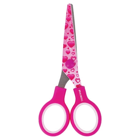 Ножницы BRAUBERG "Kid Series", 130 мм, с цветной печатью Ножницы BRAUBERG "Kid Series", 130 мм, с цветной печатью