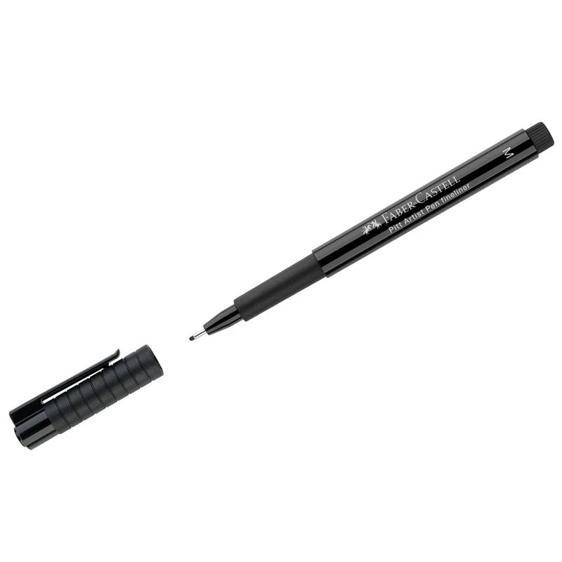 Ручка капиллярная Faber-Castell "Pitt Artist Pen Fineliner M" черная,