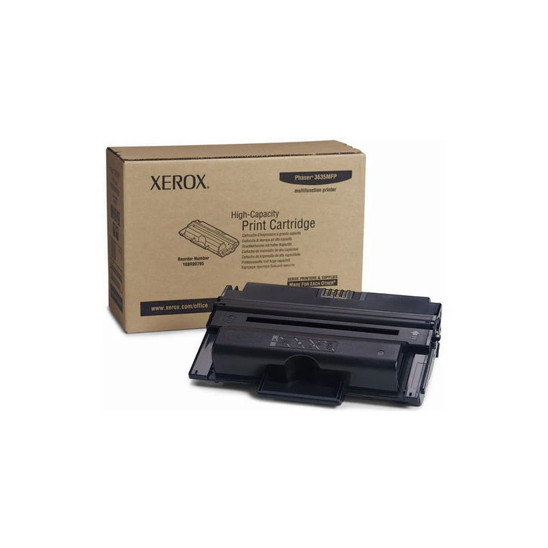 Картридж лазерный Xerox 108R00796 черный, повышенной емкости для Ph3635