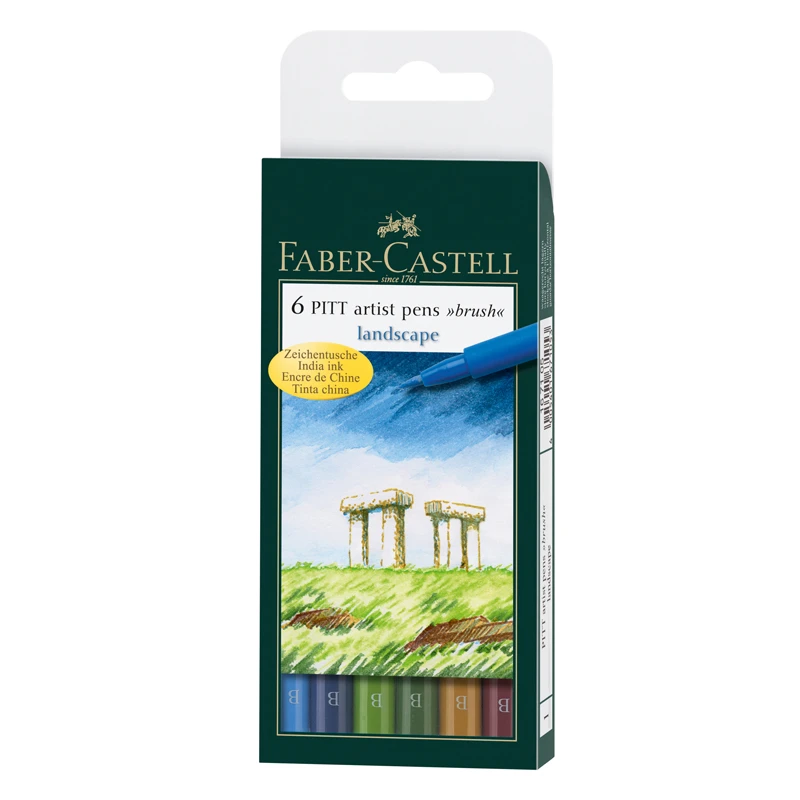 Набор капиллярных ручек Faber-Castell "Pitt Artist Pen Brush