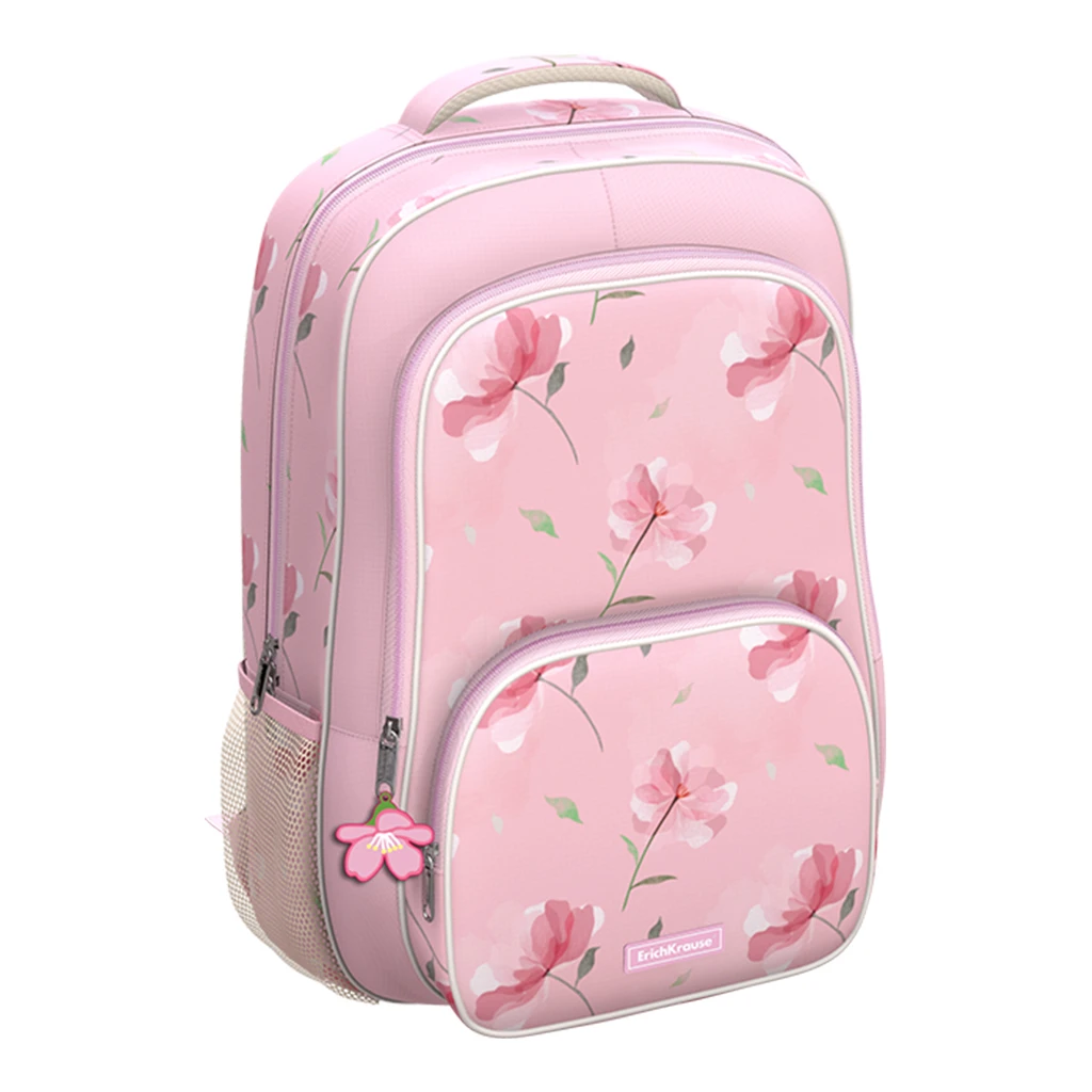 Ученический рюкзак Erich Krause ErgoLine® 20L Peachy Flowers