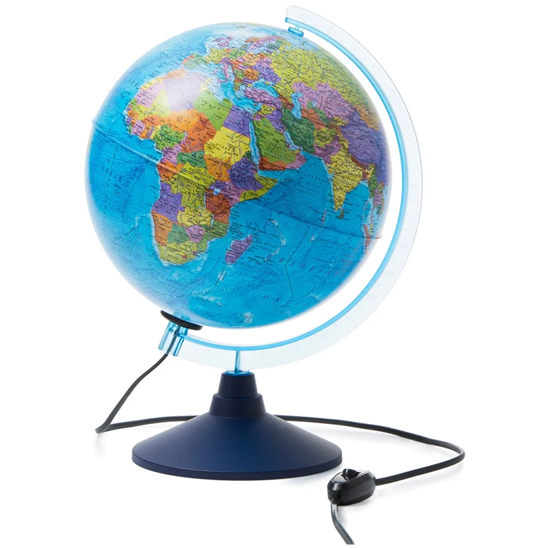 Глобус политический Globen, 25см, интерактивный, с подсветкой + очки виртуальной