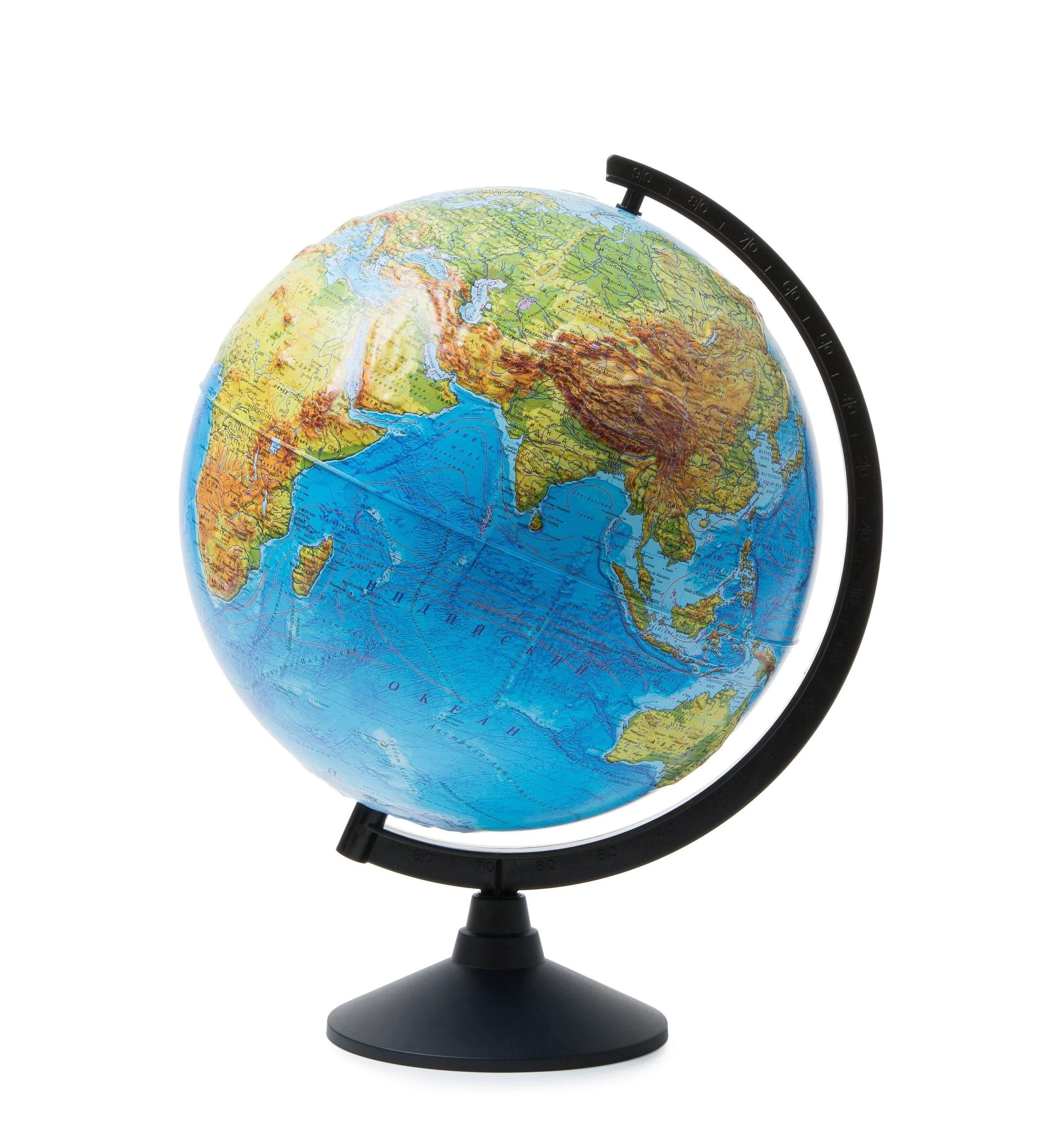Глобус Земли КЛАССИК рельеф физич. 32 см.