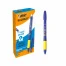 Ручка стираемая гелевая с грипом BIC Gelocity Illusion, СИНЯЯ, корпус синий,