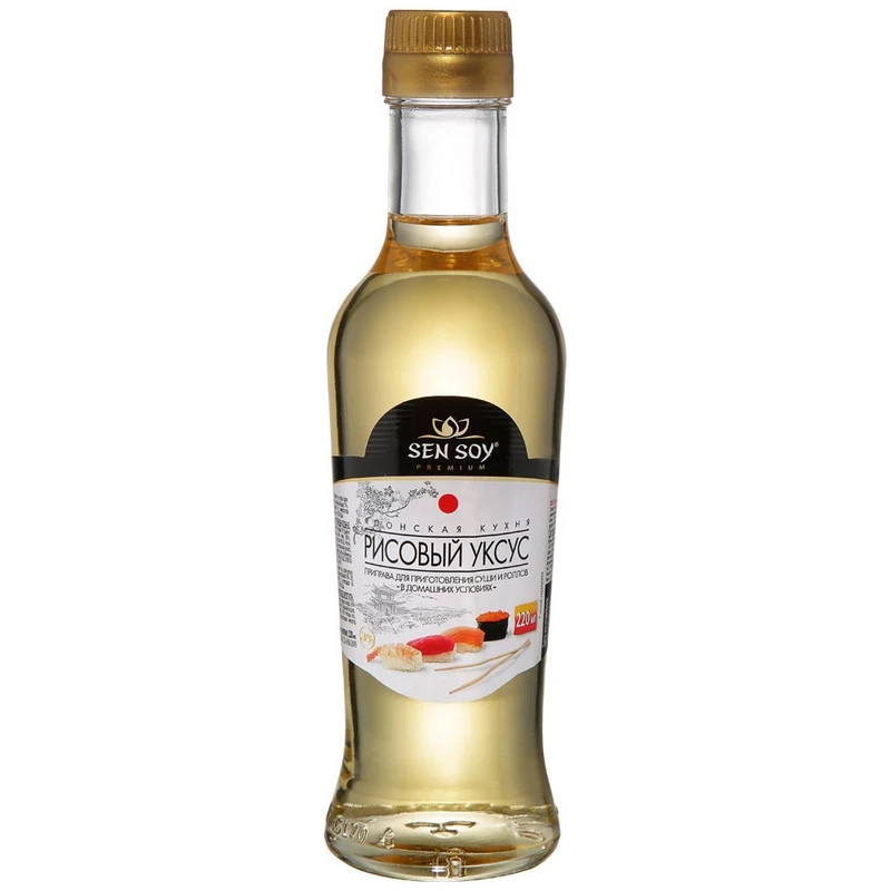 Уксус Рисовый Прирава для суши Сэн Сой, стекло, 220мл. Уксус Рисовый Прирава для суши Сэн Сой, стекло, 220мл.