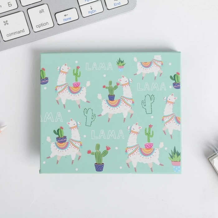 Набор стикеров NO DRAMA LAMA, 7 блоков бумаг по 30 листов