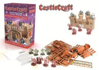 Конструктор, мини-замок CastleCraft №4: Русичи и Крестоносцы