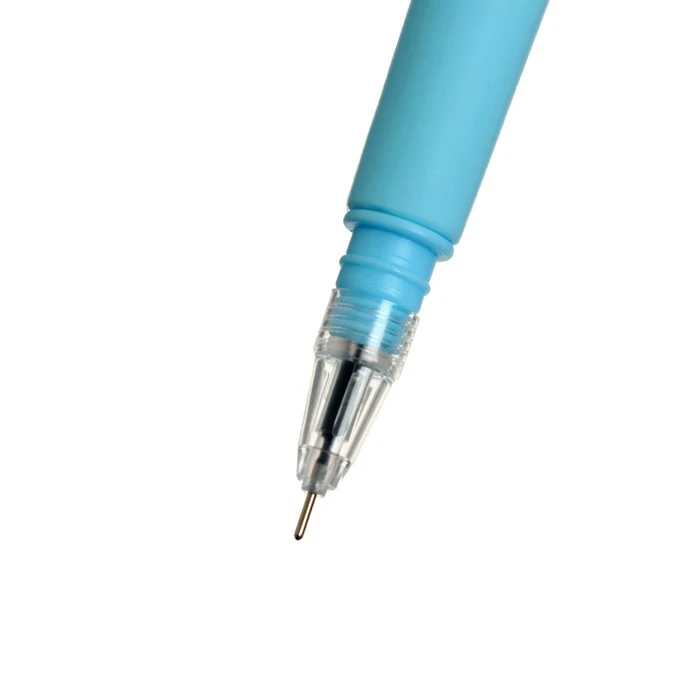 Ручка гелевая - прикол, цвет МИКС "Котик