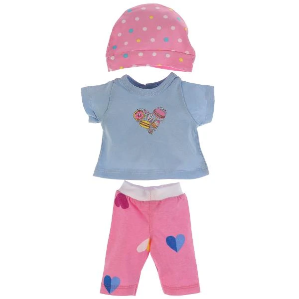 Одежда для кукол 40-42см костюм с шапкой капкейки КАРАПУЗ
