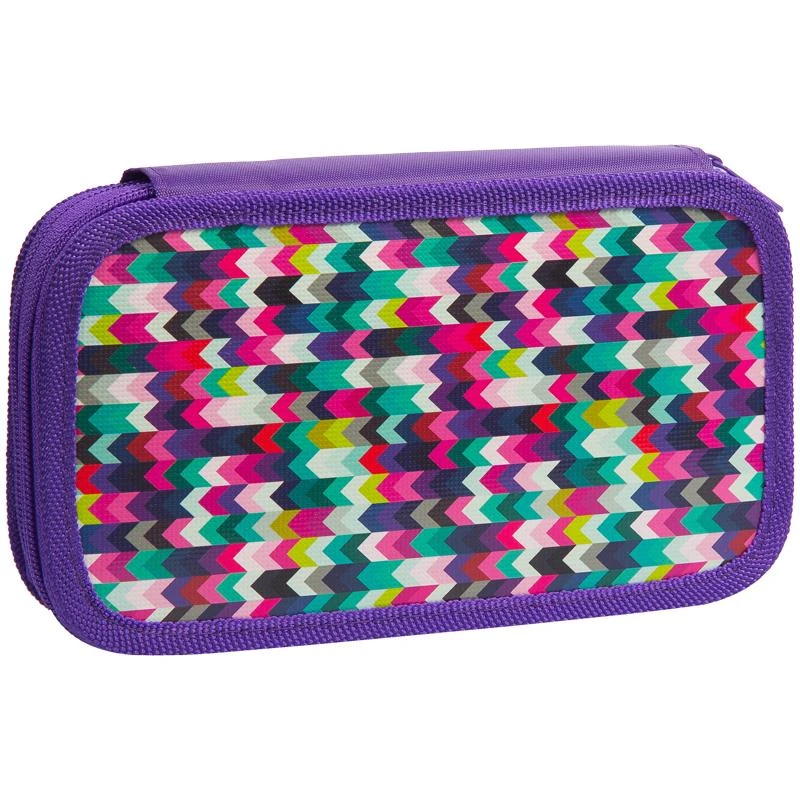 Пенал 2 отделения, 190*105 ArtSpace "Яркий принт", ламинация.