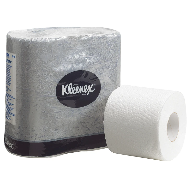 Бумага туалетная Kimberly-Clark "Kleenex" 2-слойная, 25м/рул., 4шт.,