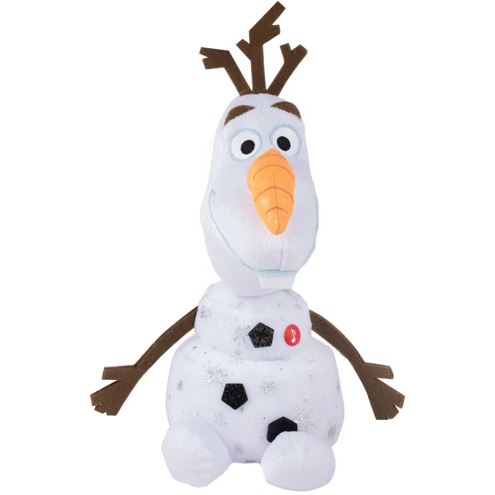 Игрушка мягконабивная "Снеговик OLAF" 23см., со звуком