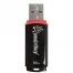 Флеш-диск 64 GB, SMARTBUY Crown, USB 2.0, черный, SB64GBCRW-K