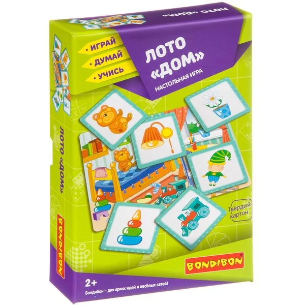 Лото "Дом" - настольная игра BONDIBON. ВВ3903