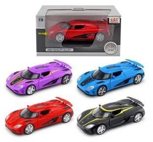 Машина металл. 1:32, инерц., свет, звук, эл.пит.AG13*3шт. не вх.в комплект,