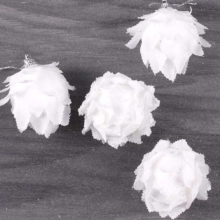 Подвеска новогодняя "Бутон" 4шт Подвеска новогодняя "Бутон" 4шт