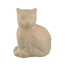 "Love2art" PAM-075 "кошка" папье-маше 14 x 7.5 x 17.8 см
