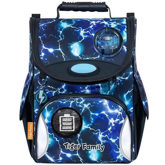 Ранец TIGER NATURE QUEST LIGHTNING STRIKE 14 л 35x31x19 см ткань молния для