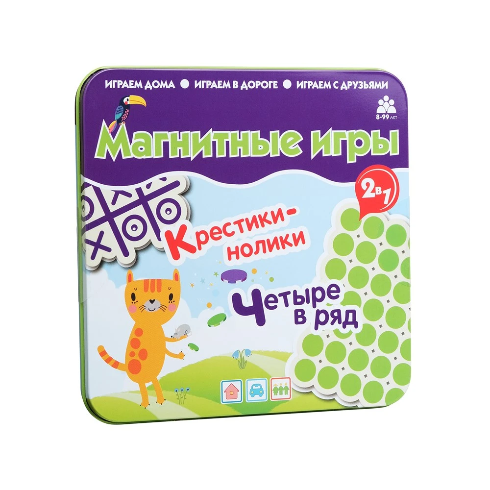 Магнитная игра Крестики-нолики купить оптом, цена от 320.32 руб.  4620039150161