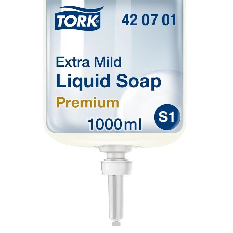 Картридж с жидким мылом Tork S1 Premium 1л, 420701